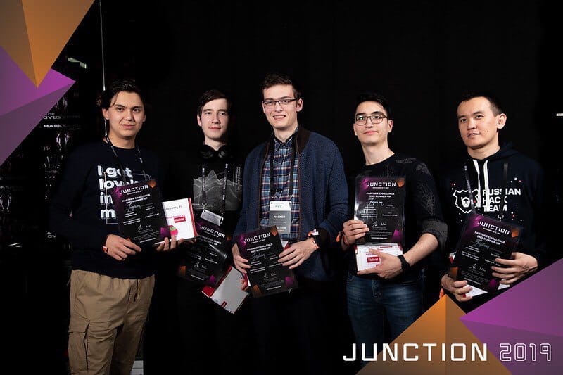 Illustration for news: HSE Students Take Third Place at Junction International Hackathon