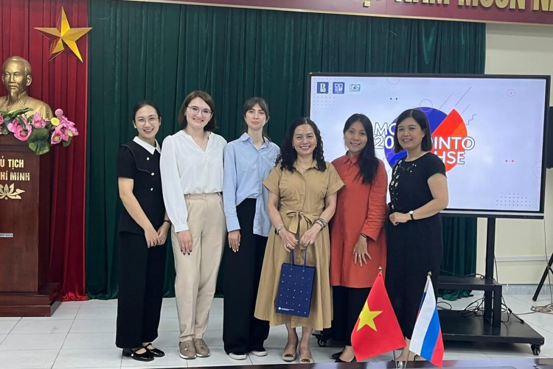 Delegation from HSE University-St Petersburg Visits Schools and Higher Education Institutions in Vietnam Illustration for news: Delegation from HSE University-St Petersburg Visits Schools and Higher Education Institutions in Vietnam