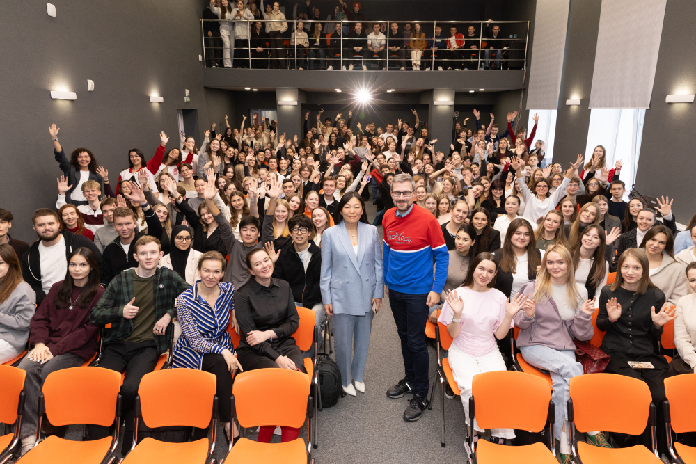 ‘Making the World a Better Place’: Tatyana Kim Meets with HSE University Students in Perm Illustration for news: ‘Making the World a Better Place’: Tatyana Kim Meets with HSE University Students in Perm